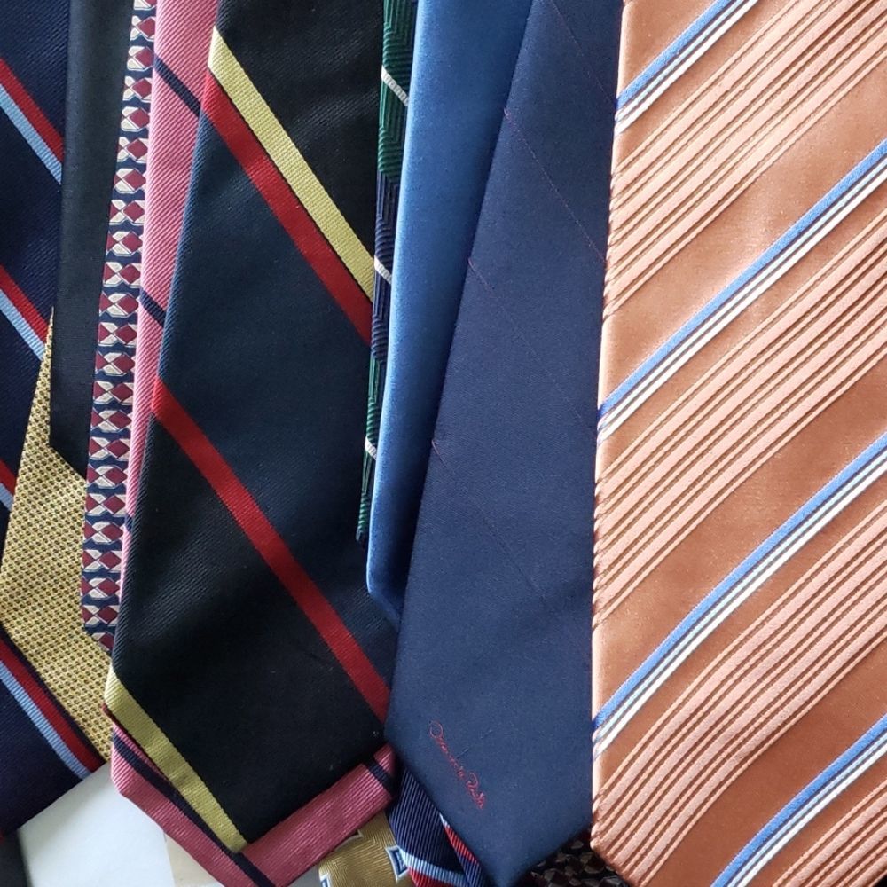a whole lot of Men's shirt ties, assorted brands!